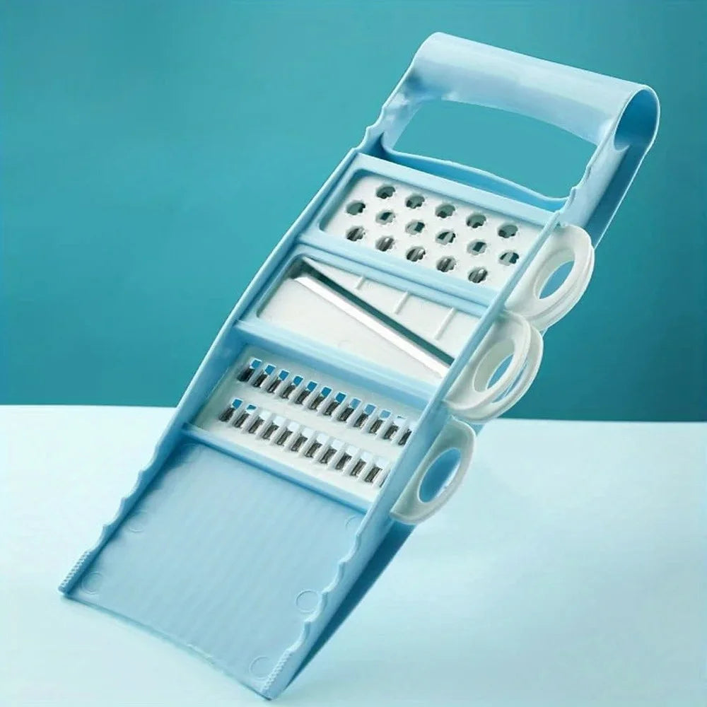 Easy 5-in-1 Manual Vegetable Chopper & Slicer