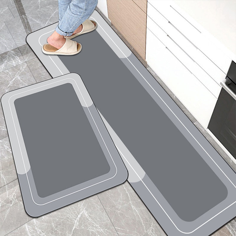 Non-Slip Soft Absorbent Bathroom Area Rugs - Yeezlab