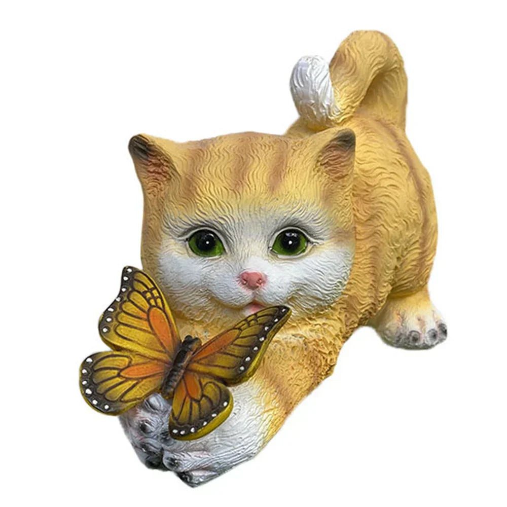Colorful Kitty Figurine Table Lamp - Yeezlab