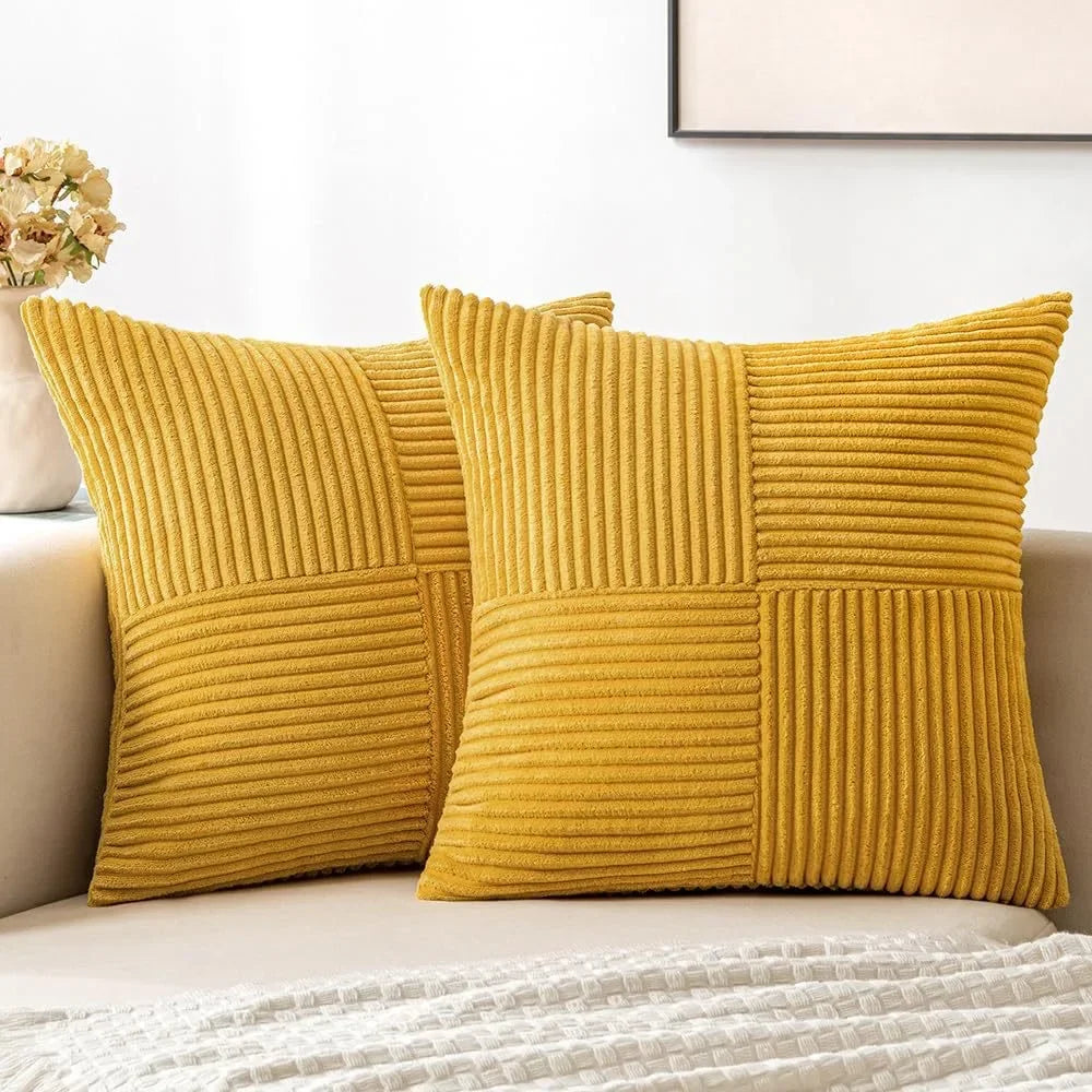 Luxurious Decorative Pillow Covers Set of 2
