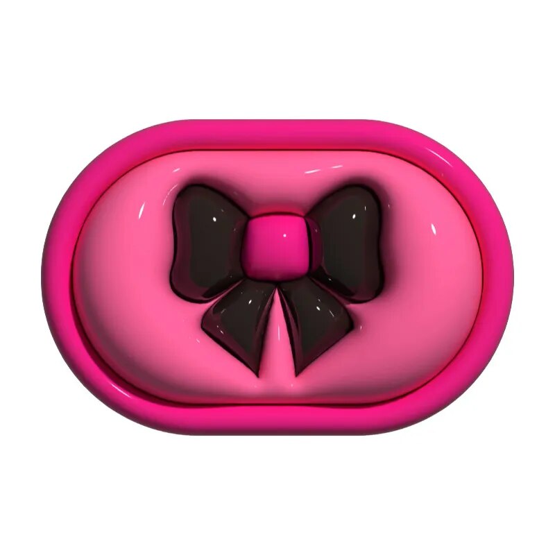Stylish 3D Bow Tie Anti-Slip Floor Mat