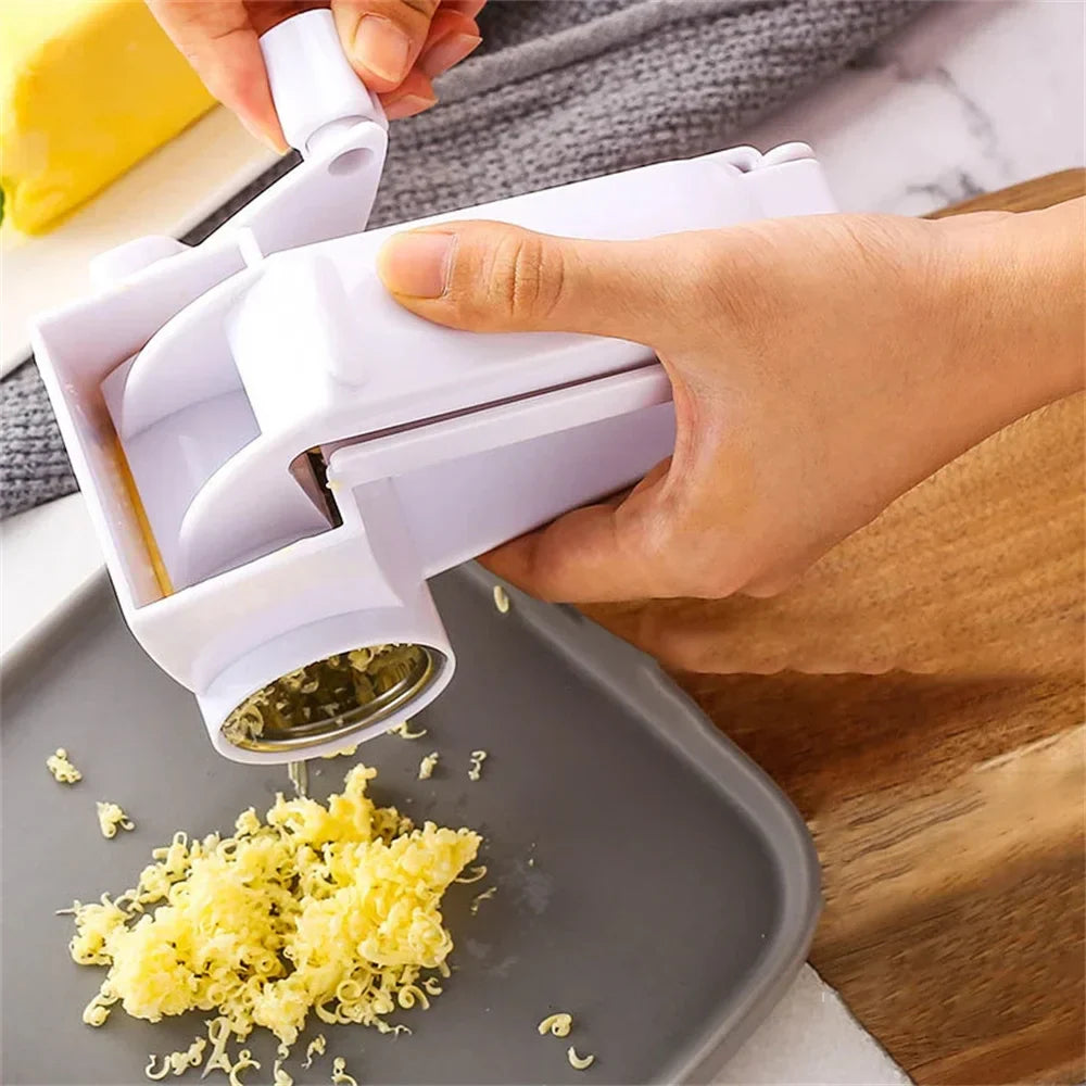 Easy Handle Cheese Grater with Drum - Yeezlab
