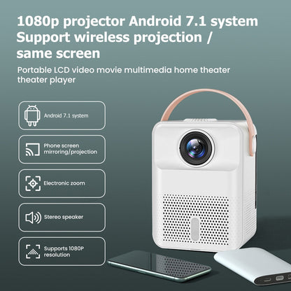 Portable Home Cinema Mini Projector HD