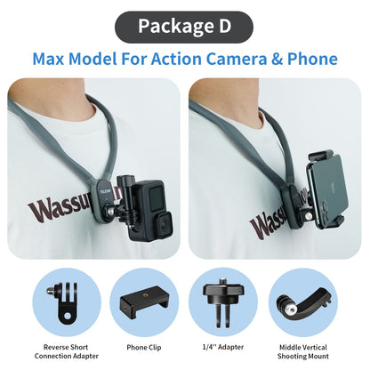 Flexible Magnetic Action Camera Mount Accessory