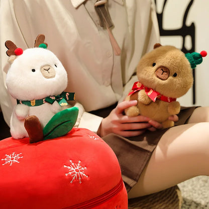 Cozy Holiday Plush Toy Gift Set