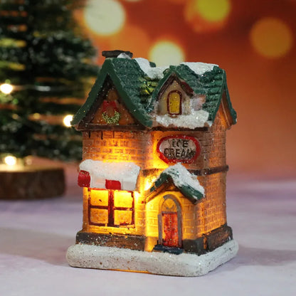 Colorful LED Christmas Home Decor Figurines - Yeezlab
