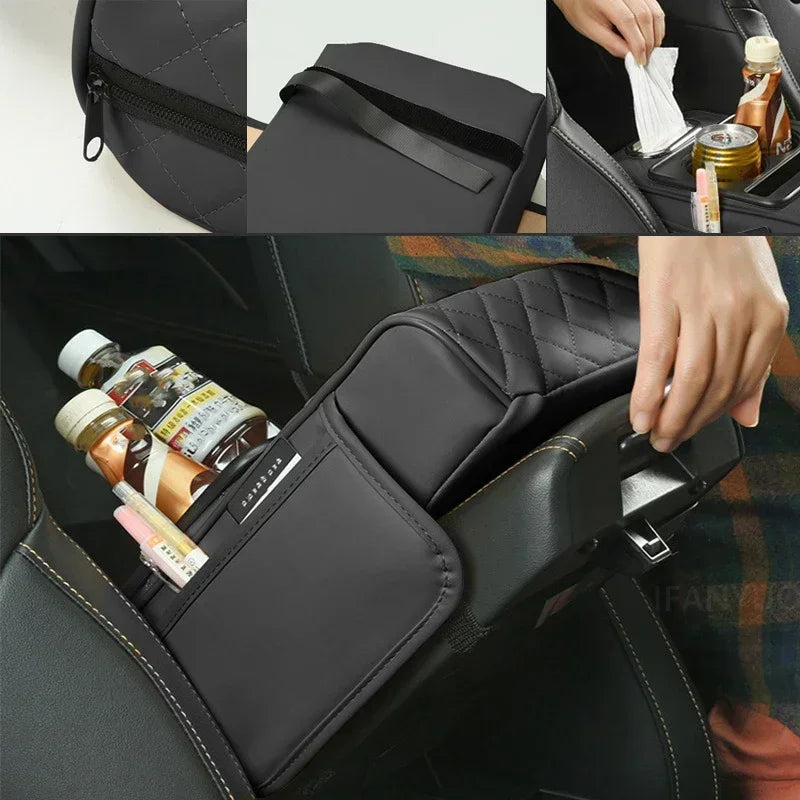 Premium Console Car Armrest Storage Pad