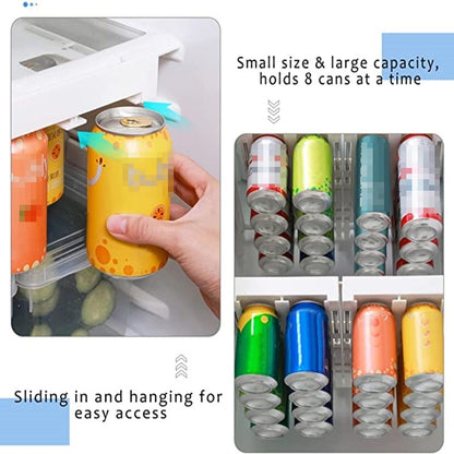 Yeezlab Fridge Drink Storage Slide Out Shelf