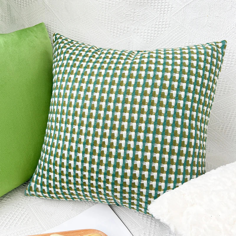 Colorful Throw Pillow in Modern Nordic Design