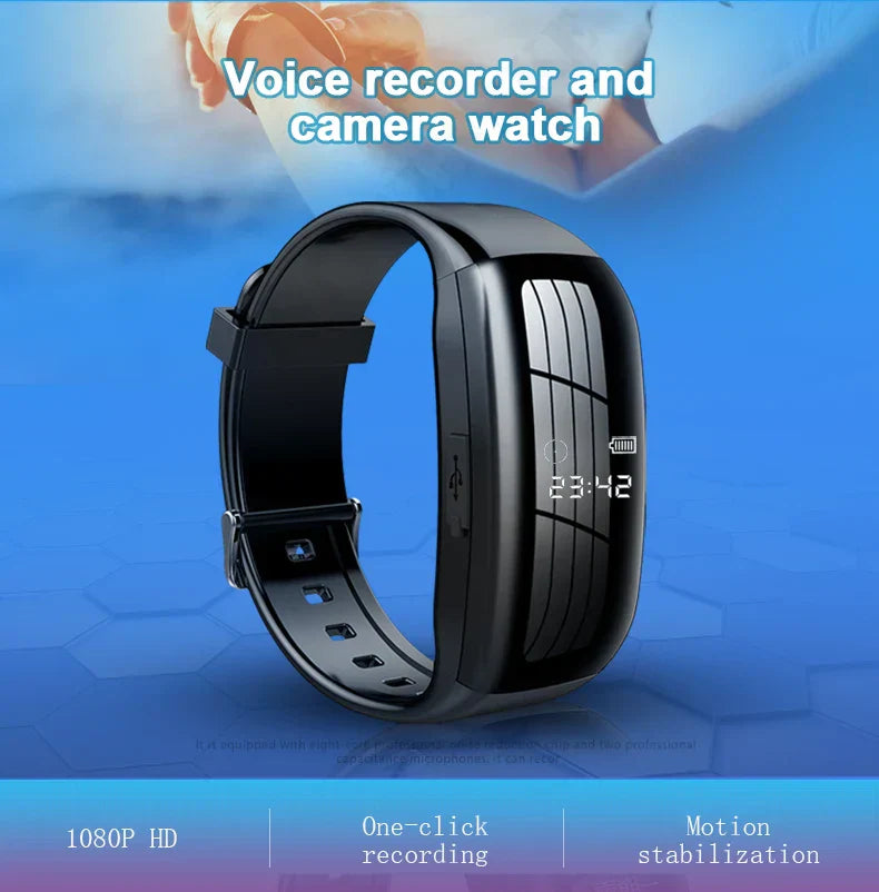 Mini Spy Watch with HD Wireless Camera