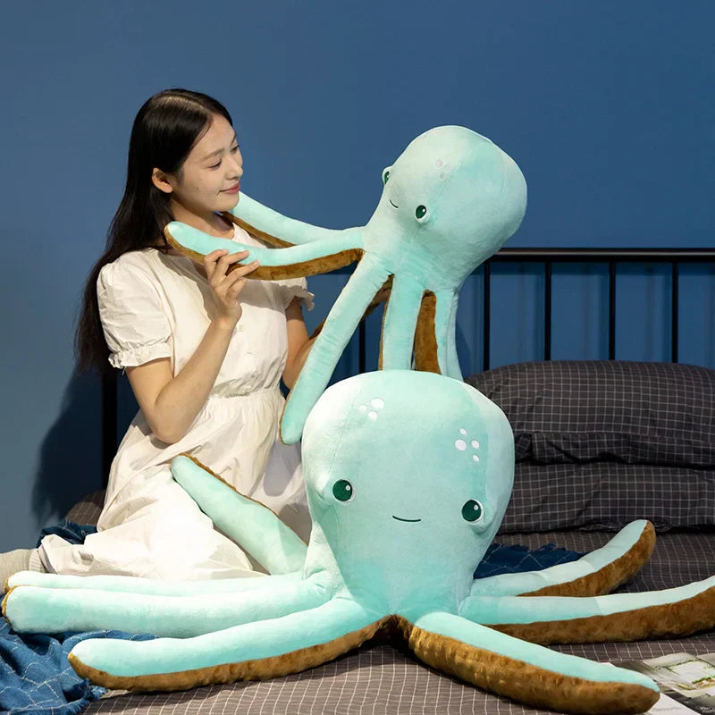 Colorful Octopus Soft Cuddly Plush Toy