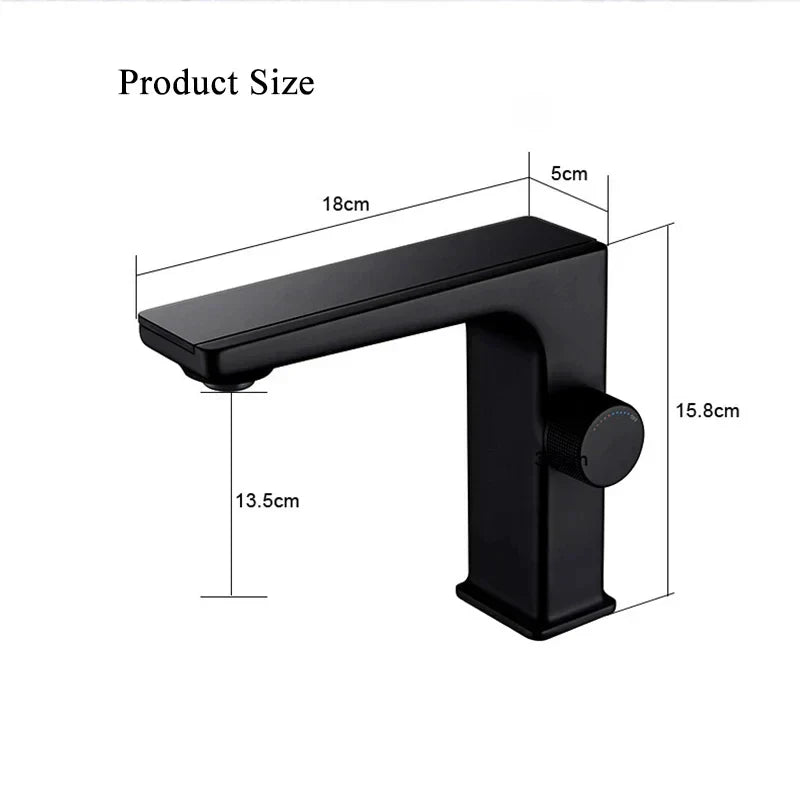 Smart LED Faucet with Touch Temperature Control