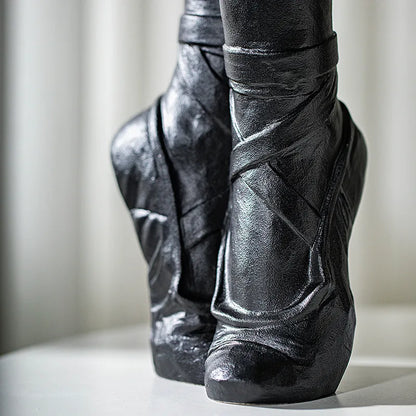 Elegant Dance Inspired Ceramic Vase