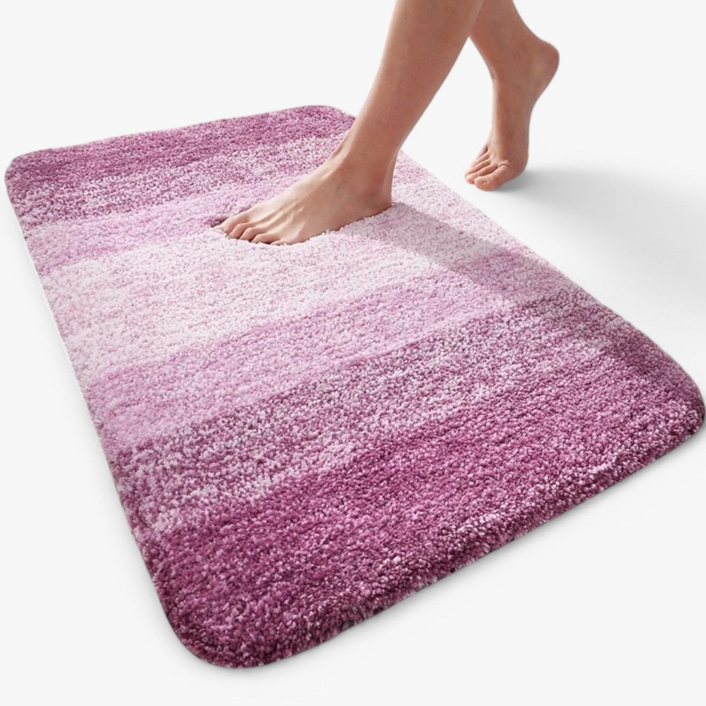 Soft Grip Non-Slip Bath Mat – Fast Drying Bathroom Rug