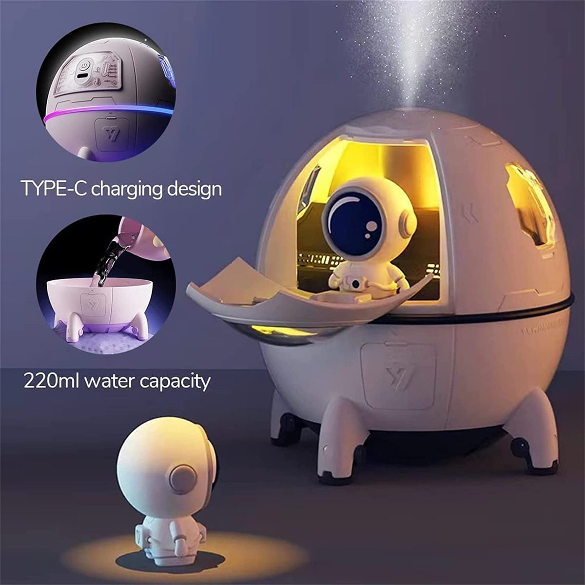 Space Galaxy Cool Mist Humidifier