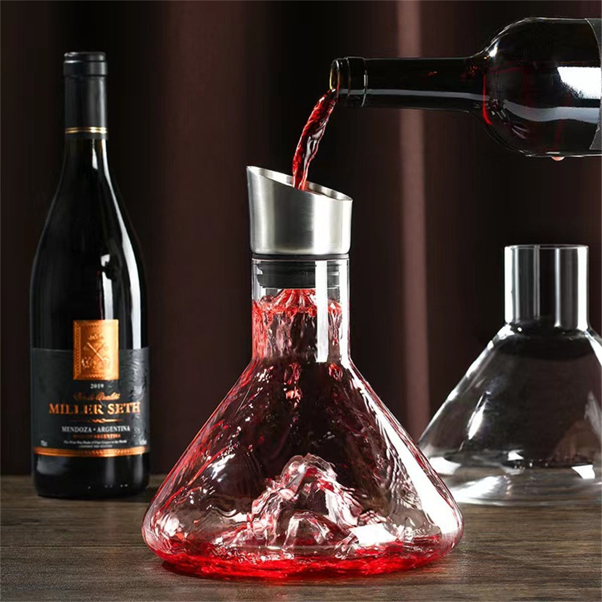 Luxury Crystal Glass Wine Decanter