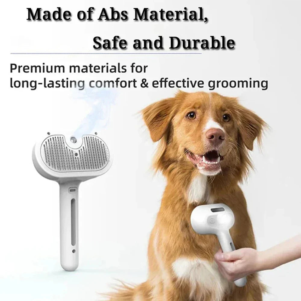 Pet Grooming Spray Brush for Fresh Coat