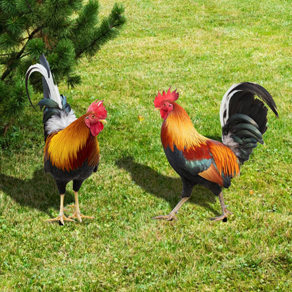 Colorful Bird Garden Statue