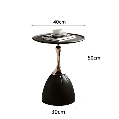 Minimalist Wooden End Table in Modern Style