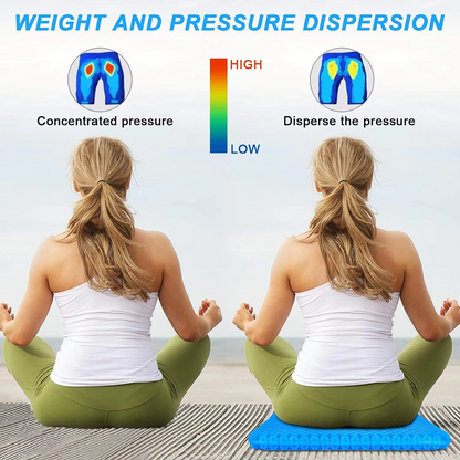 Premium Gel Cushion for Back Support and Relief