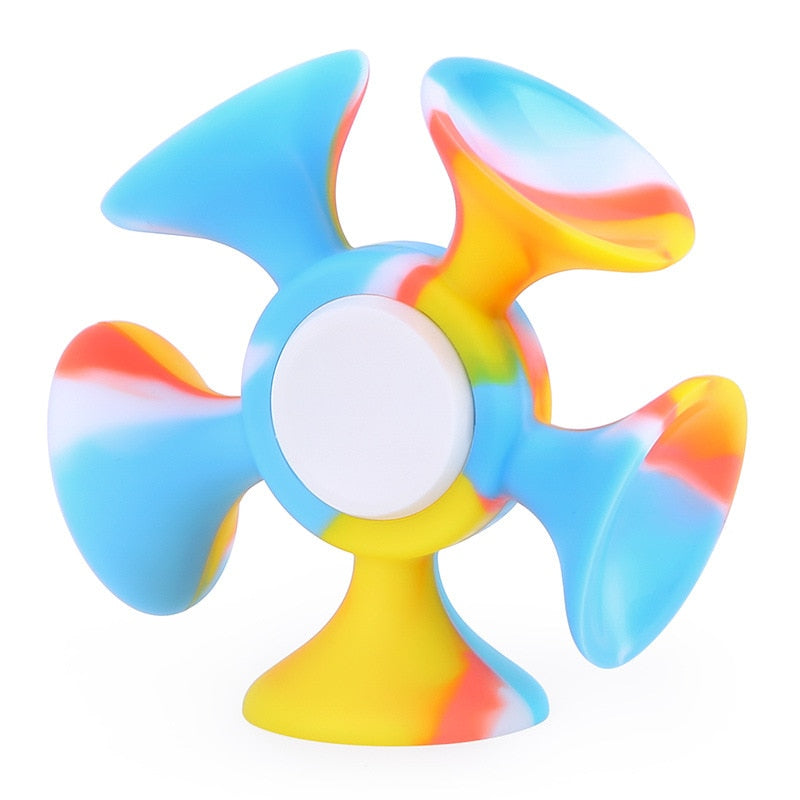 Relaxing Silicone Fidget Spinner Toy