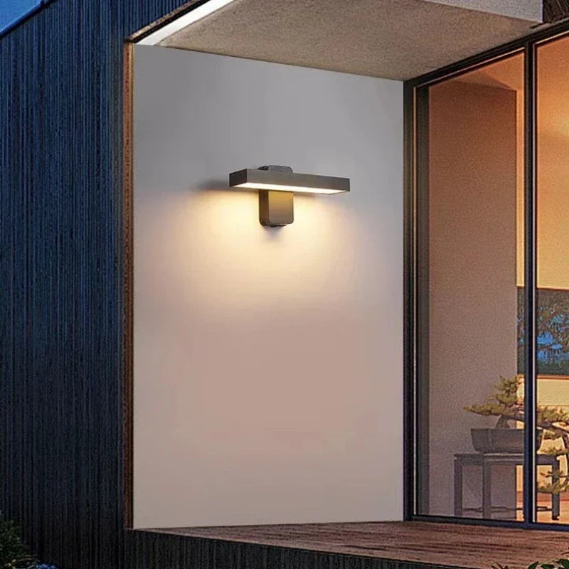 Outdoor Motion Sensor LED Wall Lamp Adjustable