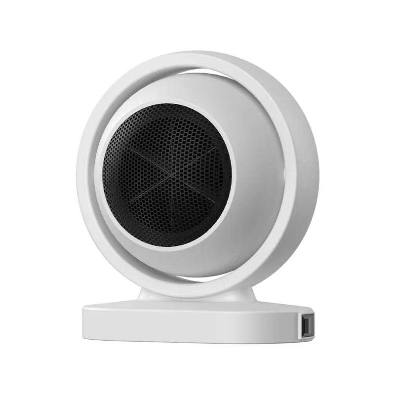 Compact Electric Space Heater 380W with Thermostat