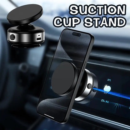 Powerful Car Phone Mount with Strong Magnetic Grip