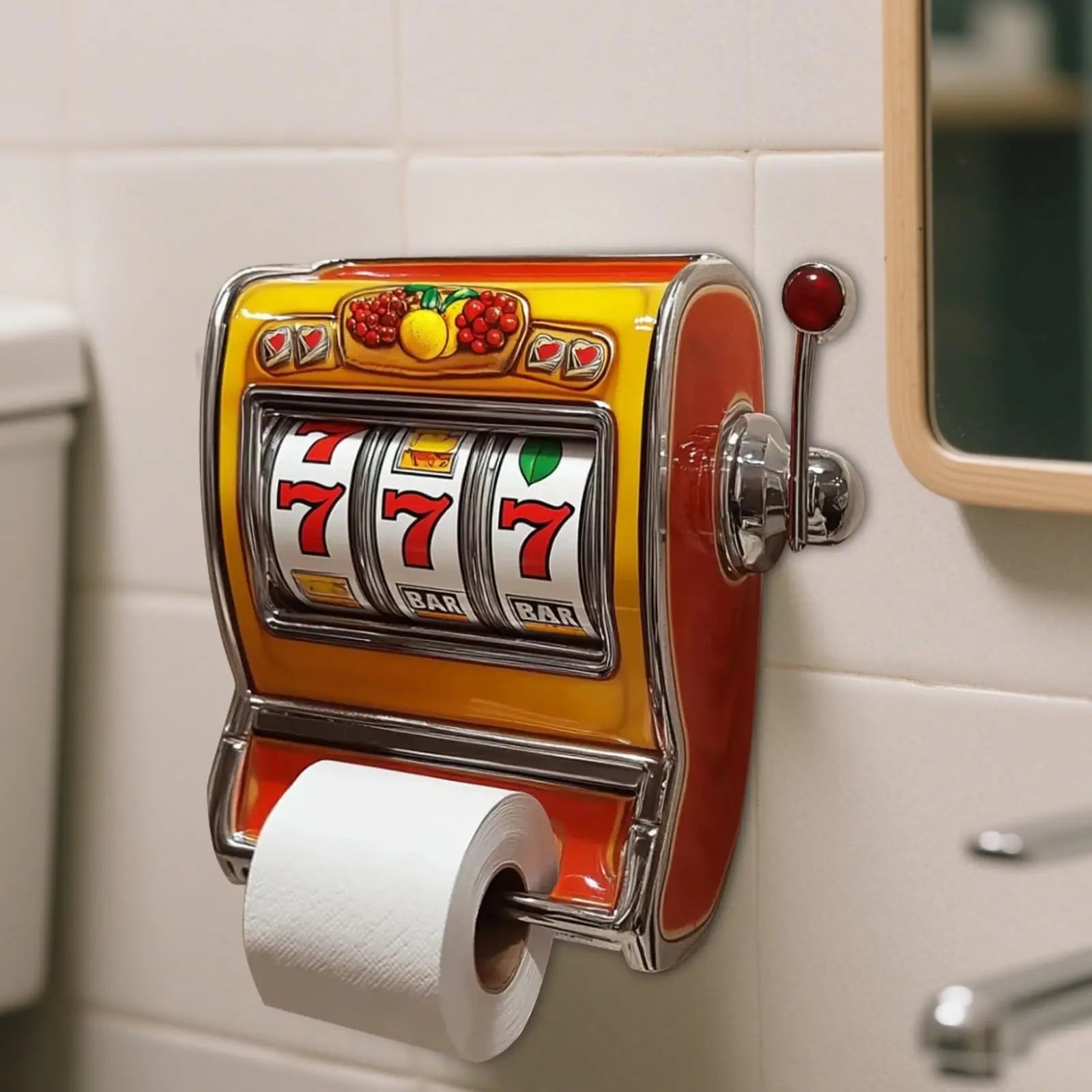 Fun Casino Style Toilet Paper Holder - Yeezlab