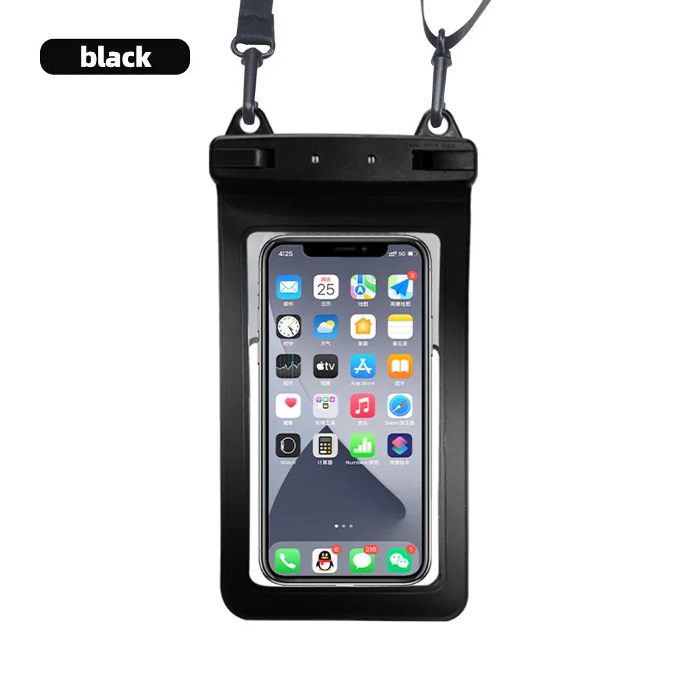 Waterproof Phone Pouch with Clear View Screen