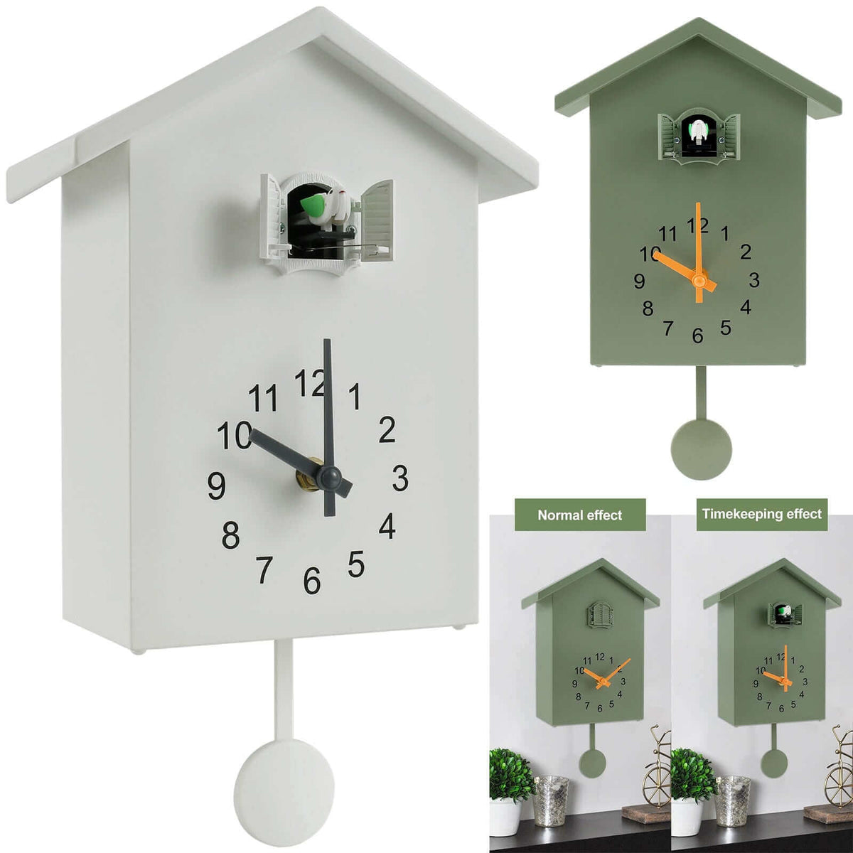 Modern Silent Quartz Wall Clock