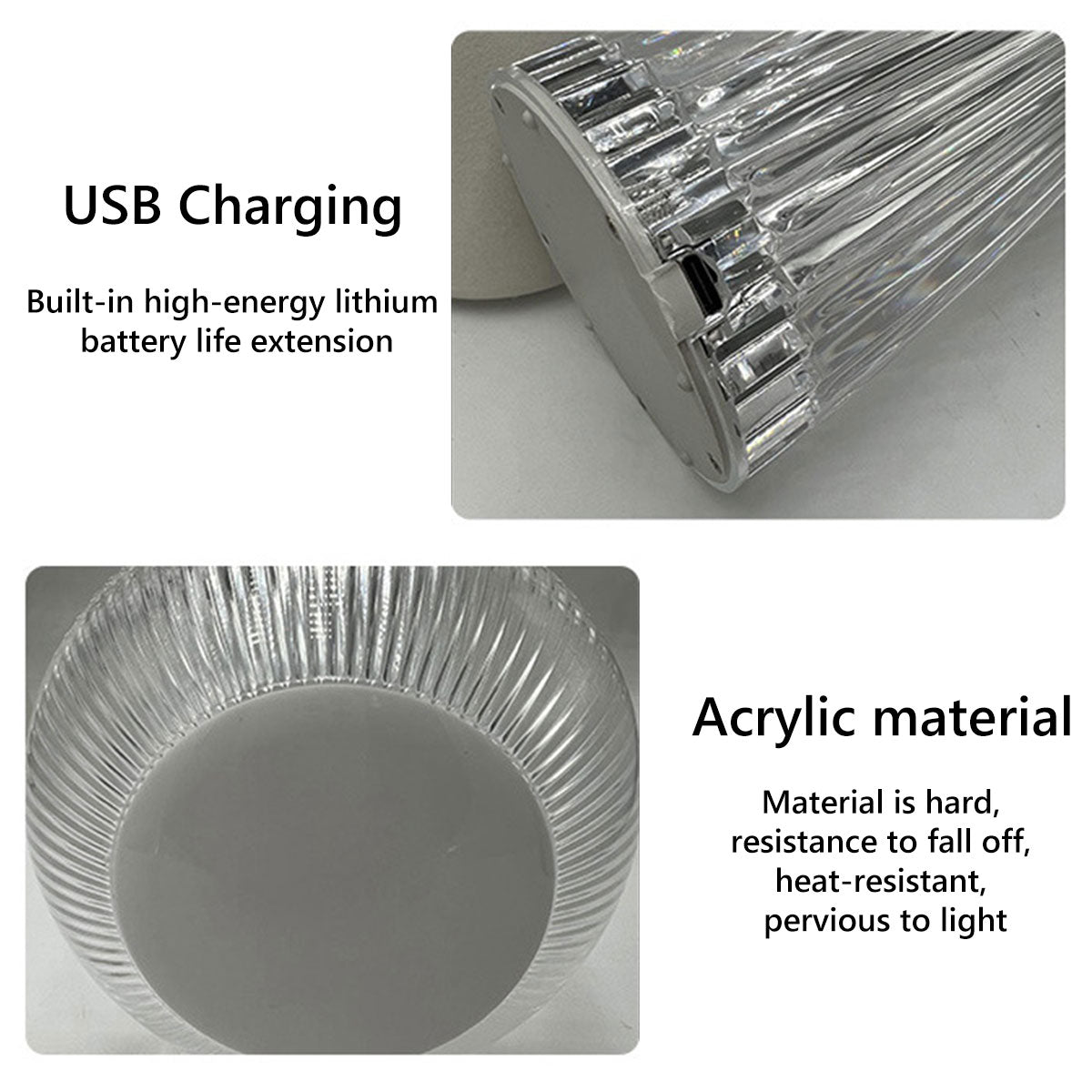 Bright Portable Mushroom Desk Light