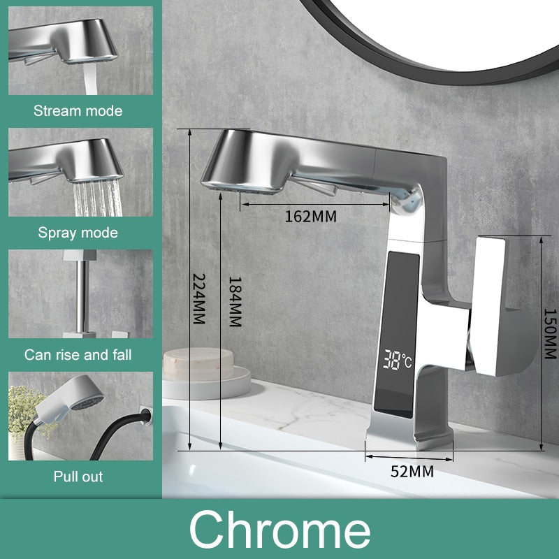 Stylish Digital Touch Faucet
