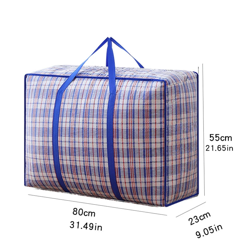 Durable Folding Storage Bag with Zipper