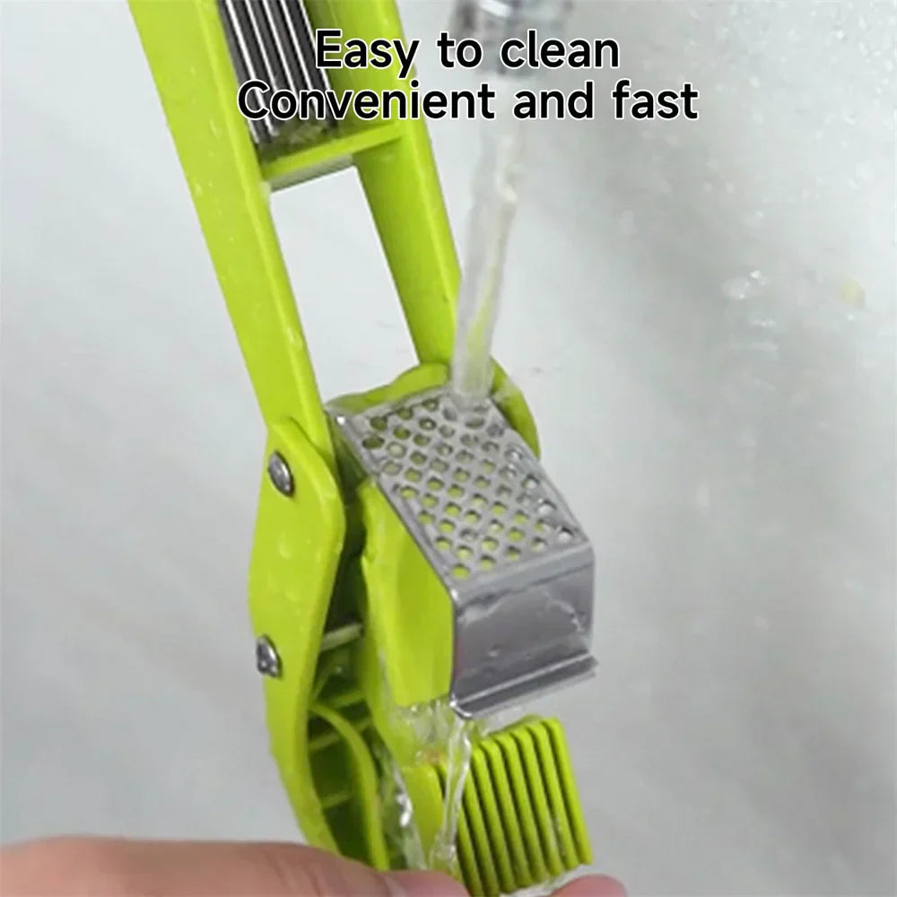 Easy Garlic Press Slicer Kitchen Tool