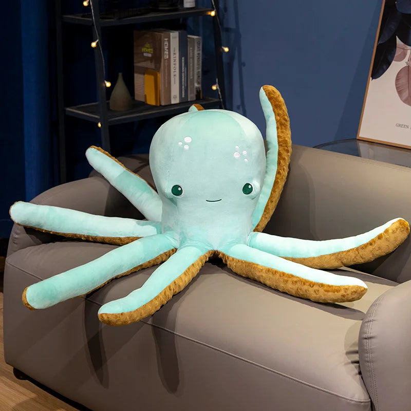 Colorful Octopus Soft Cuddly Plush Toy