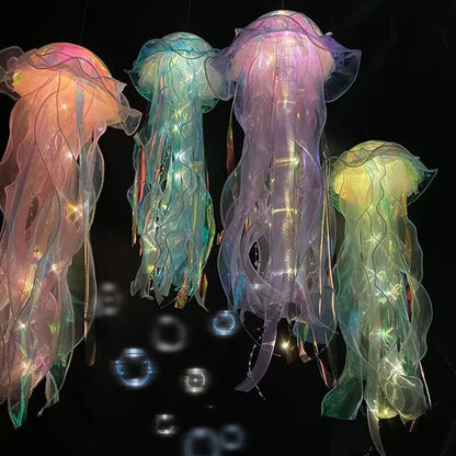 Beautiful Ocean Jellyfish Table Lamp