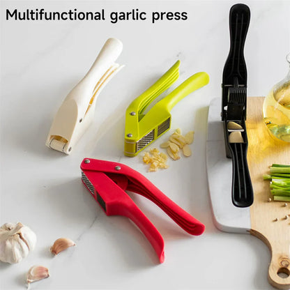 Easy Garlic Press Slicer Kitchen Tool