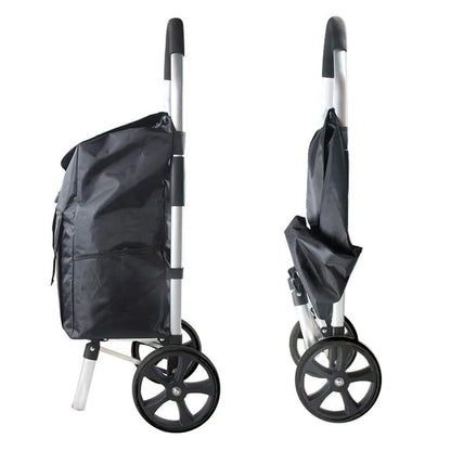 Compact Folding Grocery Cart