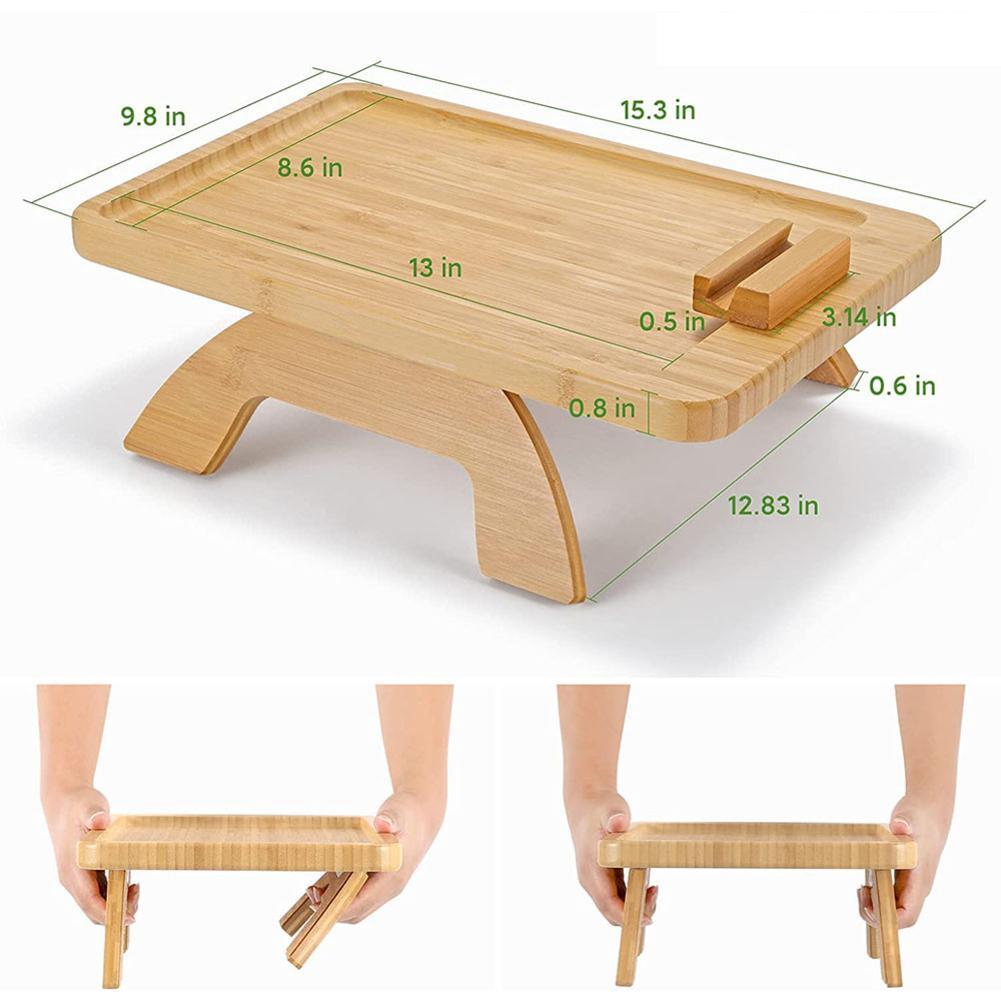 Stylish Wooden Sofa Arm Tray