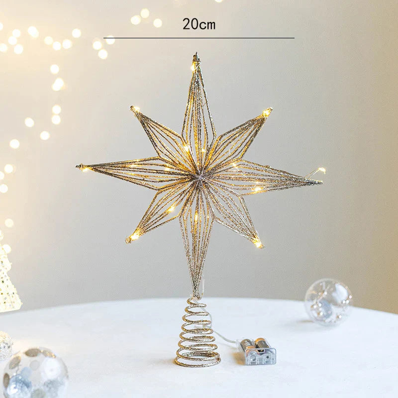 Shining Star Christmas Tree Topper