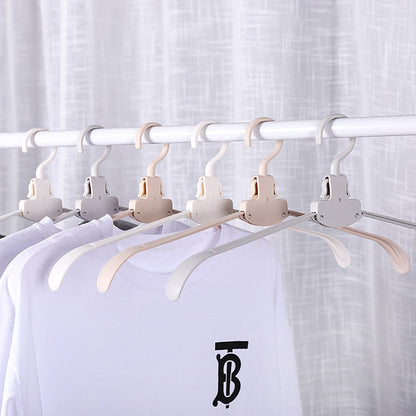 Space Saving Collapsible Wide Clothing Hanger