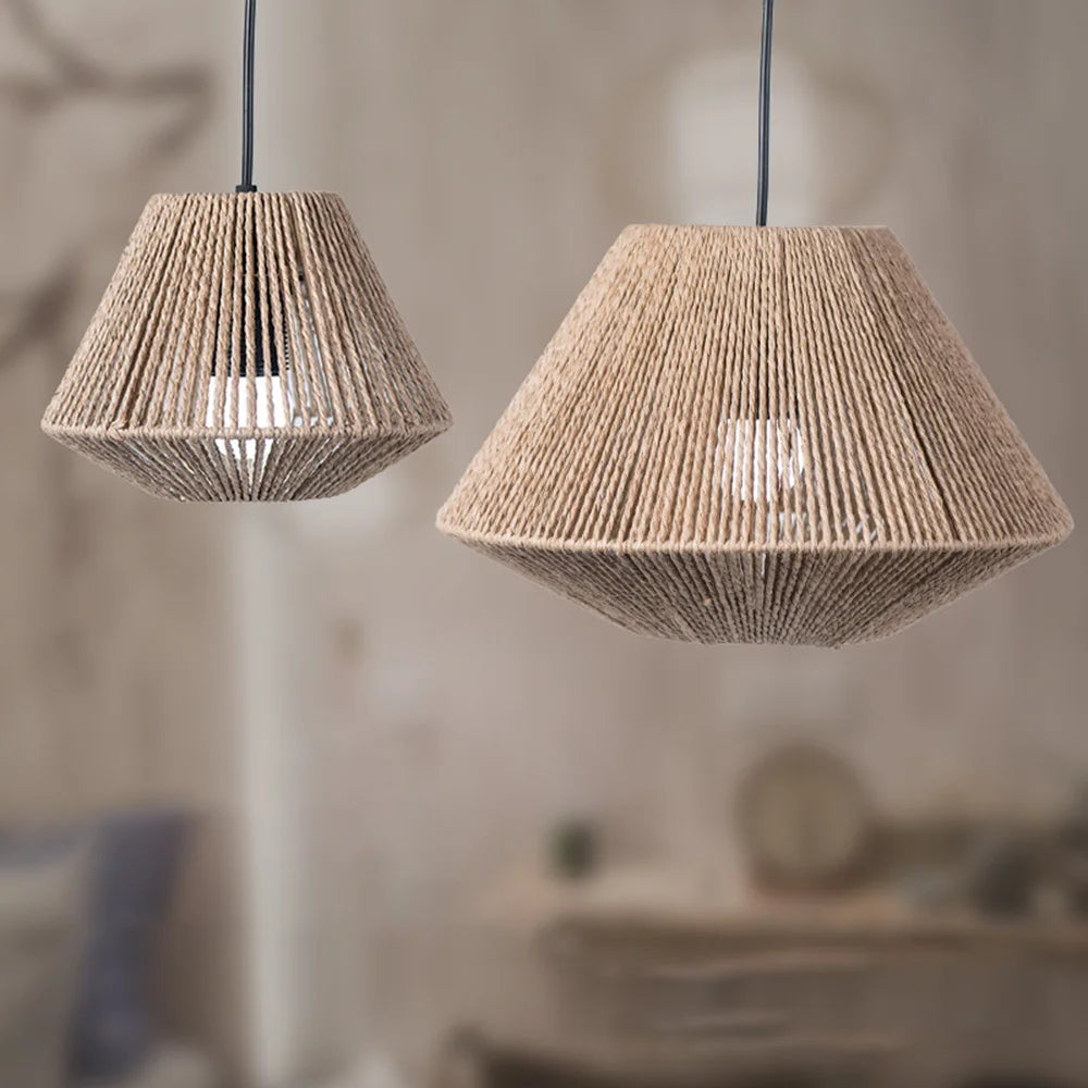 Natural Woven Pendant Light - Yeezlab