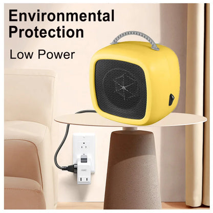 Compact Electric Space Heater Mini Portable Ceramic