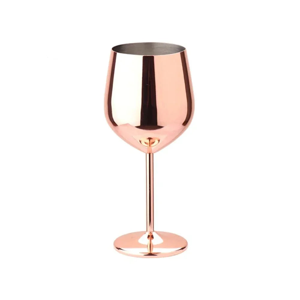 Luxury Metal Wine Glass - Yeezlab