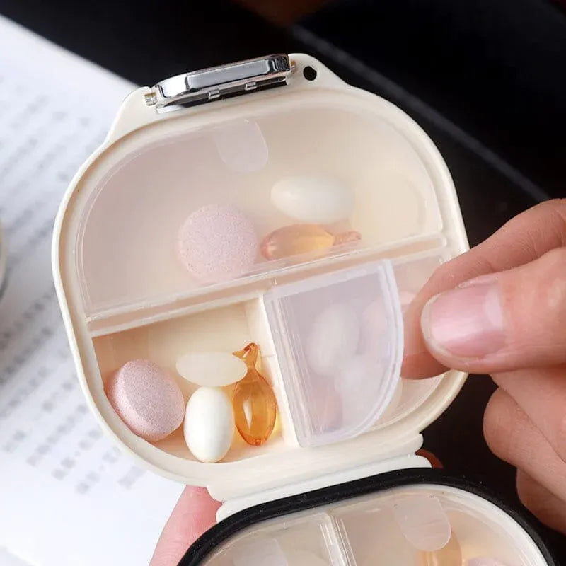 Compact Pill Daily Storage Box