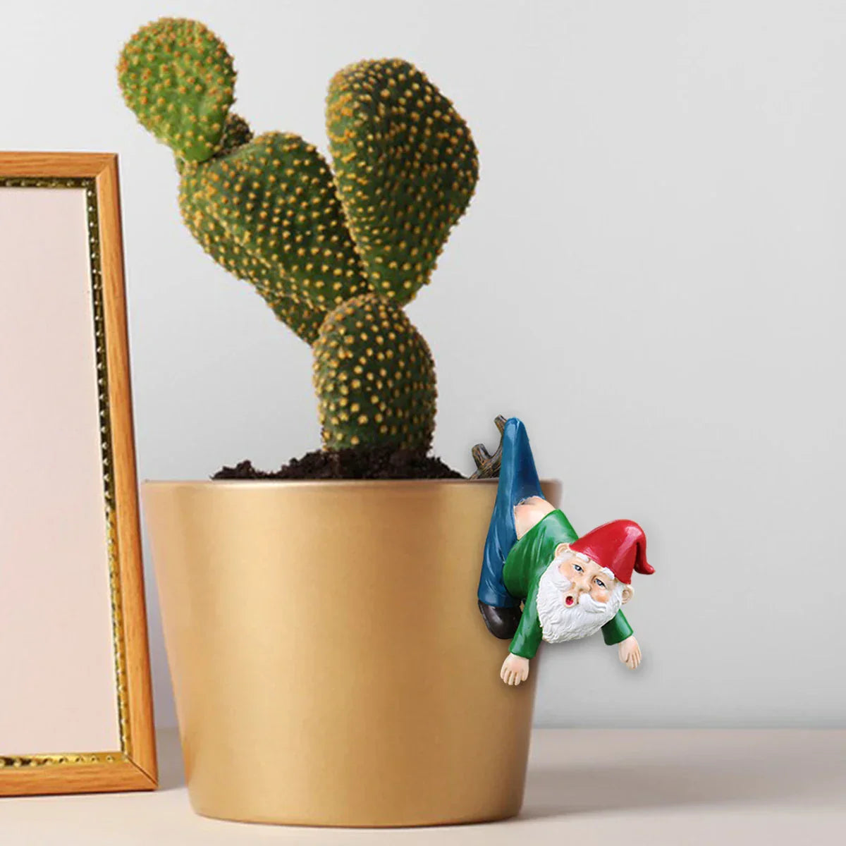 Quirky Garden Gnome Planter with Pants
