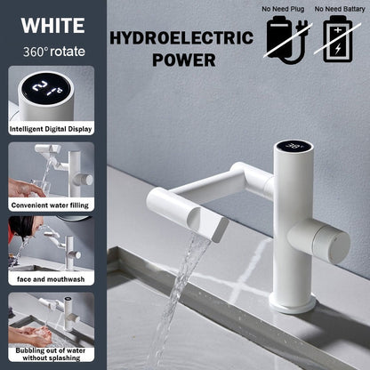 Contemporary Automatic Waterfall Kitchen Faucet