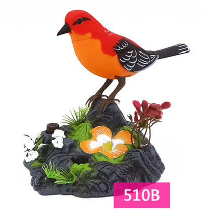 Colorful Musical Bird Figurine