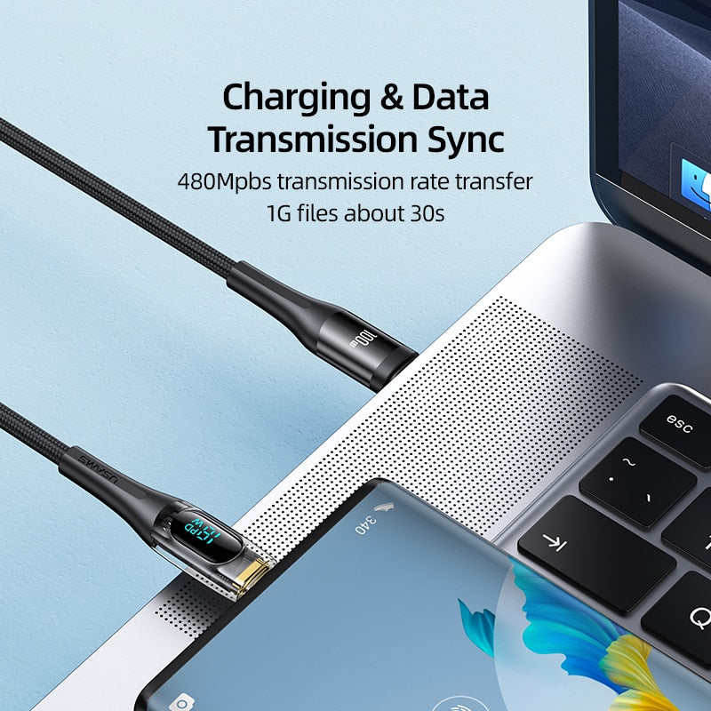 Quick Charge LED Fast Charging USB Cable